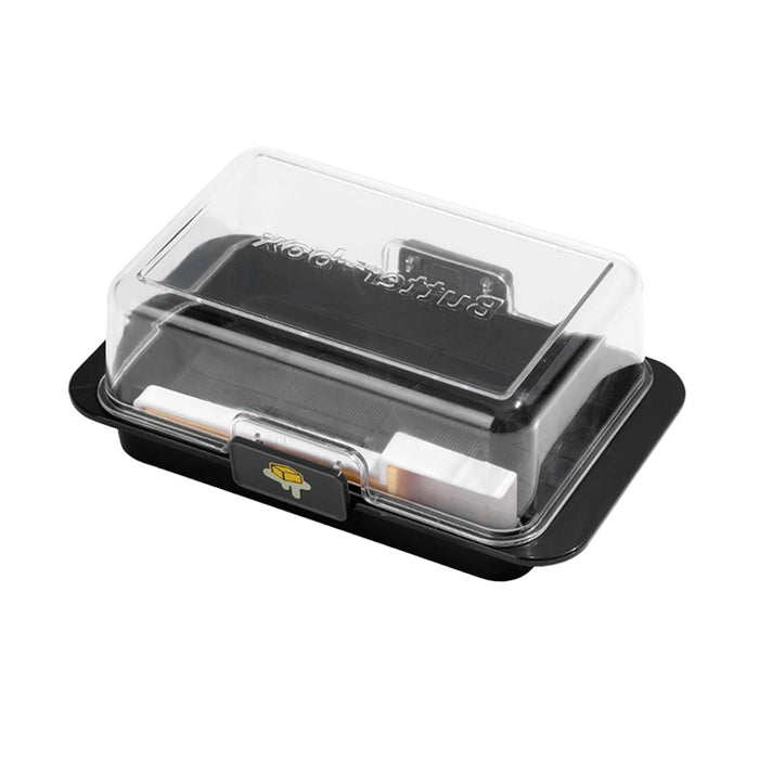 Butter Storage Box with Spoon Airtight Grid PP 280g
