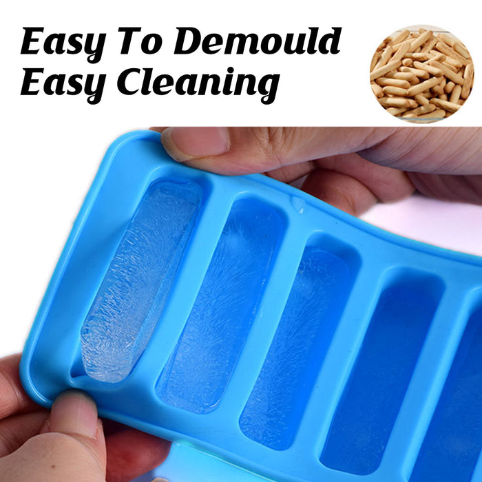 4PCS Silicone Finger Shaped Baking And Ice Mould Trays