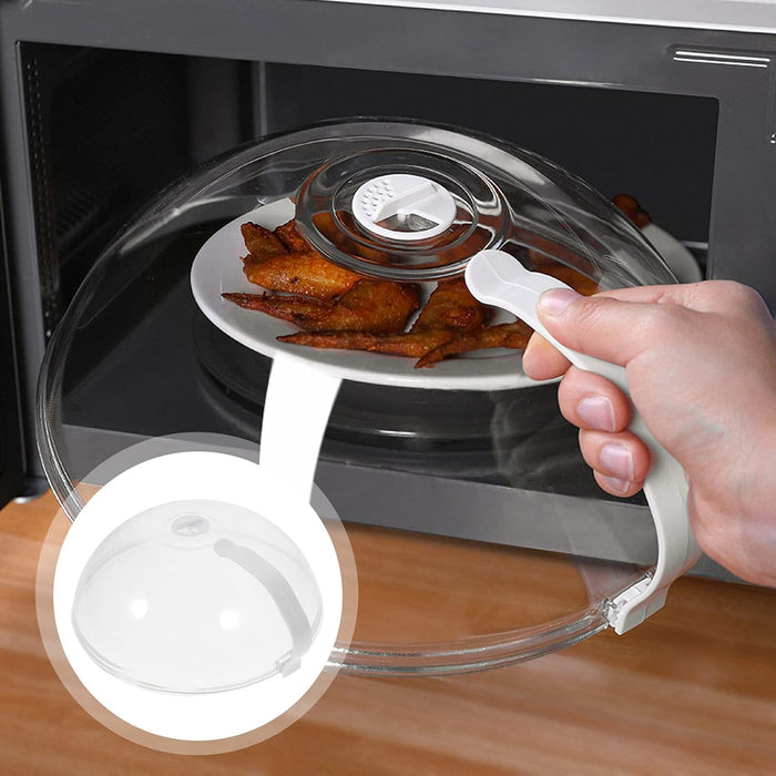 Microwave Splash Proof Cover Food Grade Plastic Transparent