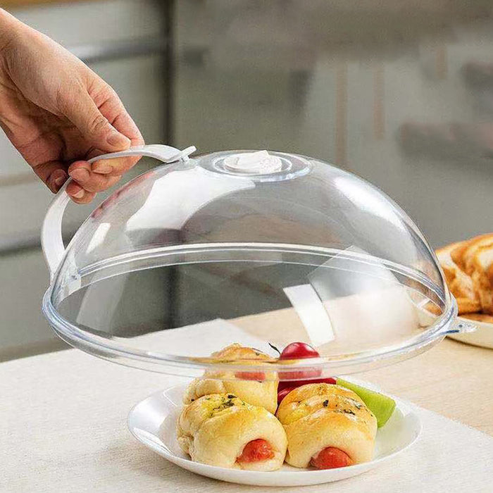Microwave Splash Proof Cover Food Grade Plastic Transparent