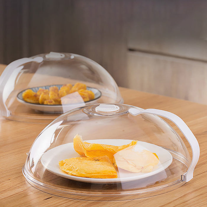 Microwave Splash Proof Cover Food Grade Plastic Transparent