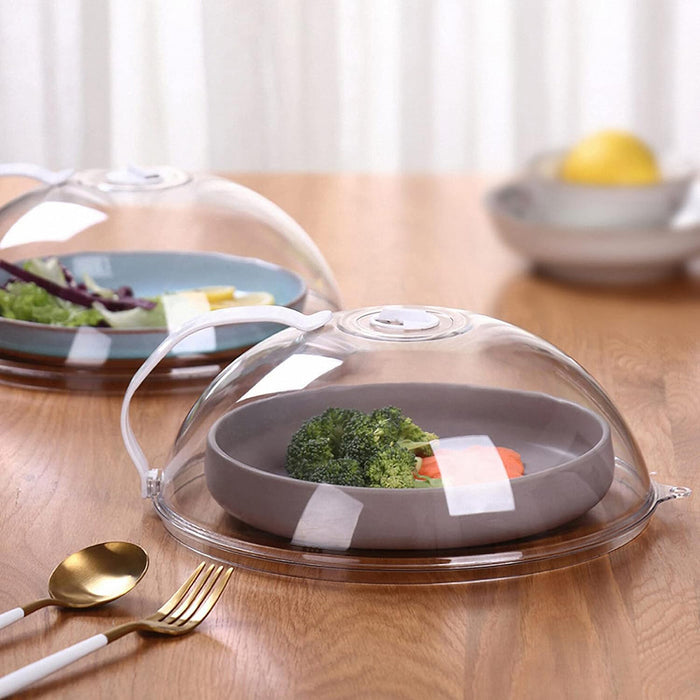 Microwave Splash Proof Cover Food Grade Plastic Transparent