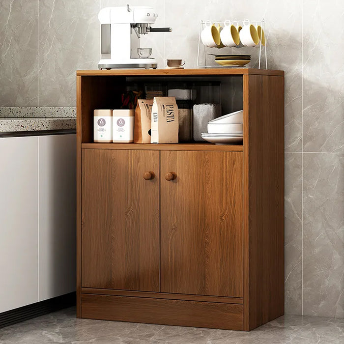 Solid Wood Colored Sideboard, 50x30x81cm