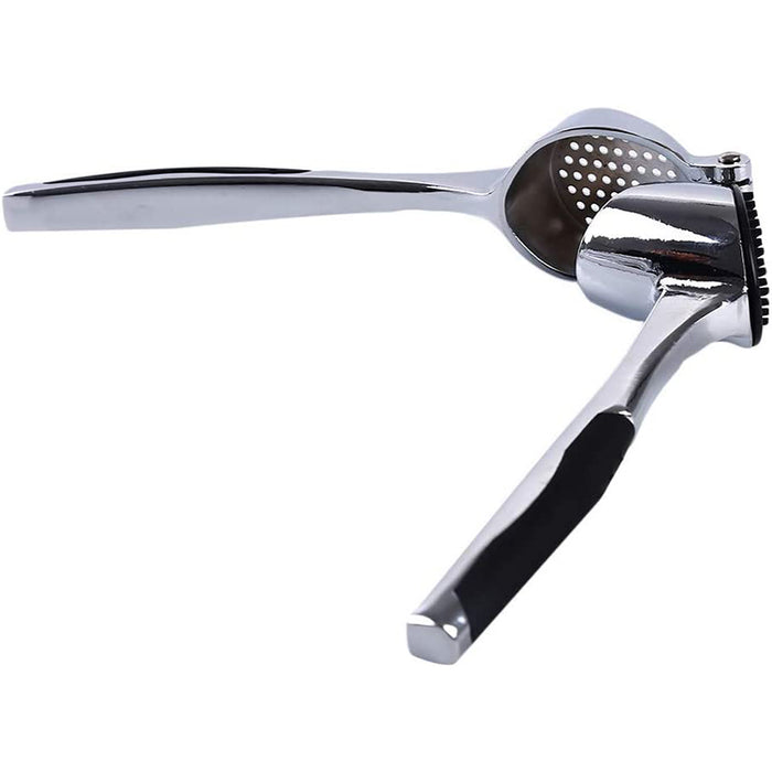 Stainless Steel Garlic Press Self-Cleaning Kitchen Tool
