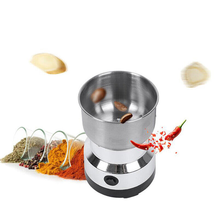 Electric Coffee Grinder Bean Spice Milling Stainless Steel Grinding Machine