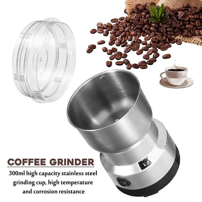 Electric Coffee Grinder Bean Spice Milling Stainless Steel Grinding Machine