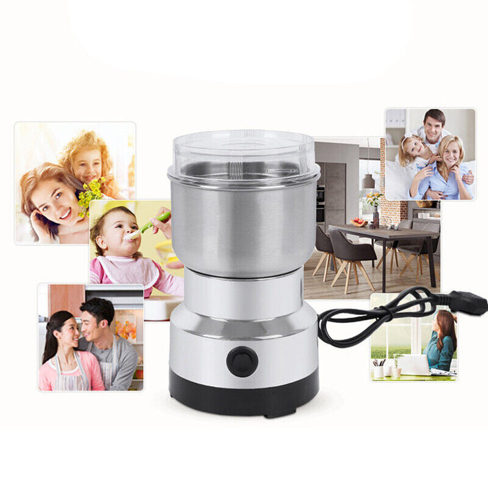 Electric Coffee Grinder Bean Spice Milling Stainless Steel Grinding Machine