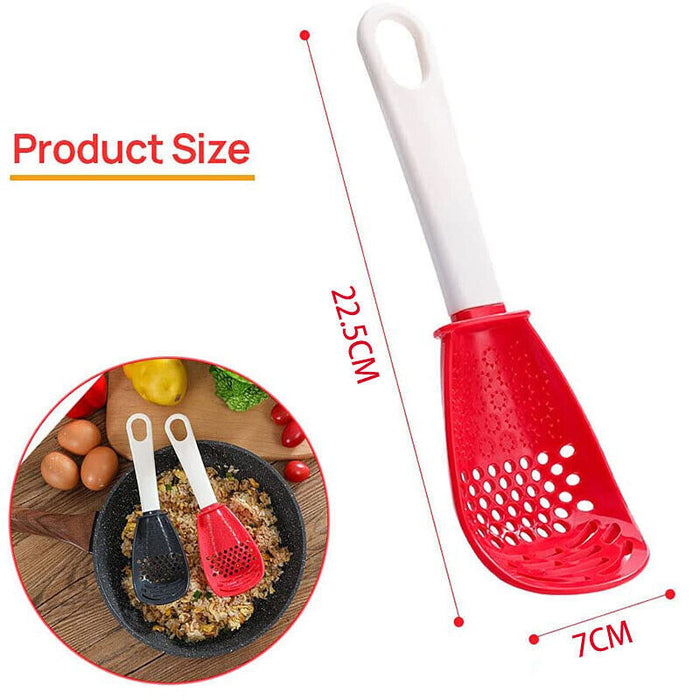 Multipurpose Cooking Spoon Non-Stick Heat-Resistant, 1/2 Pcs
