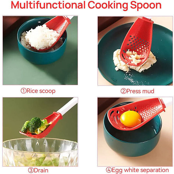 Multipurpose Cooking Spoon Non-Stick Heat-Resistant, 1/2 Pcs
