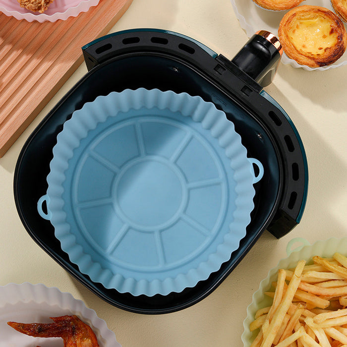 Air Fryer Silicone Pots Reusable Non-Stick Heat-Resistant
