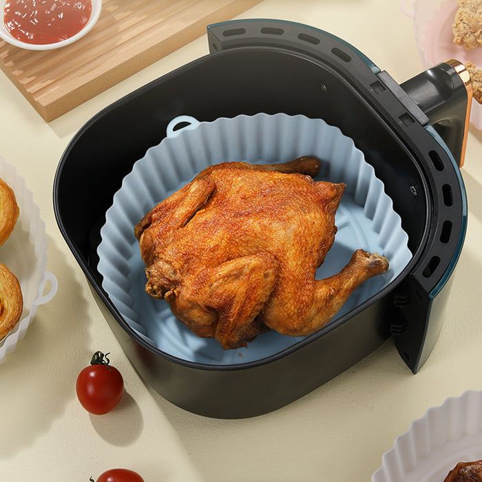 Air Fryer Silicone Pots Reusable Non-Stick Heat-Resistant