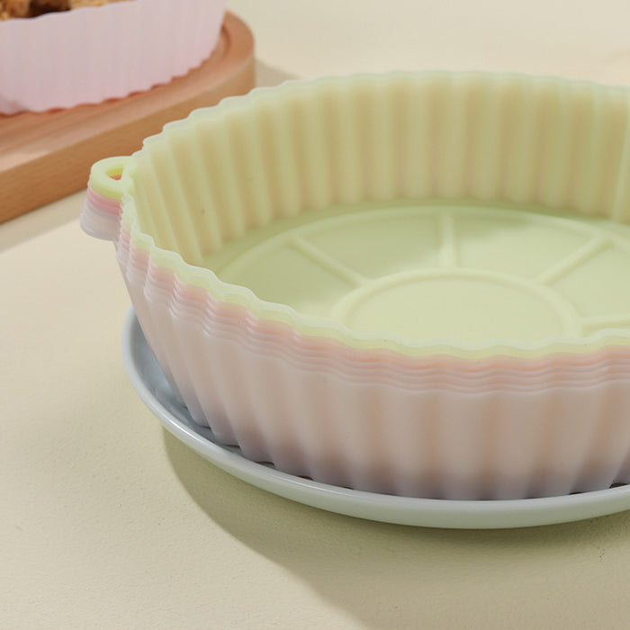 Air Fryer Silicone Pots Reusable Non-Stick Heat-Resistant