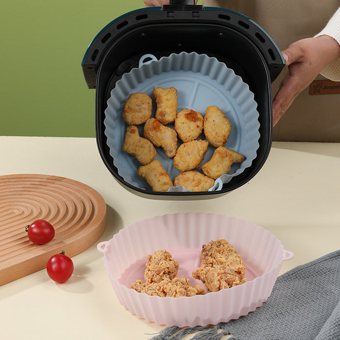 Air Fryer Silicone Pots Reusable Non-Stick Heat-Resistant
