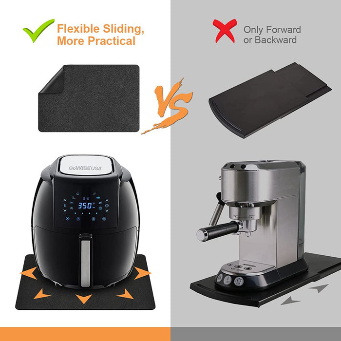 Heat Resistant Kitchen Appliance Mat Felt Silicone Slider