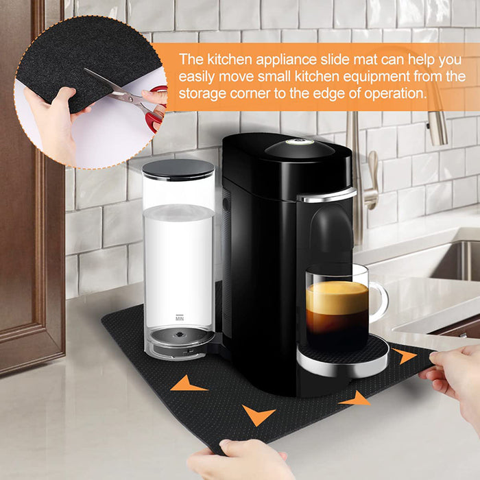 Heat Resistant Kitchen Appliance Mat Felt Silicone Slider