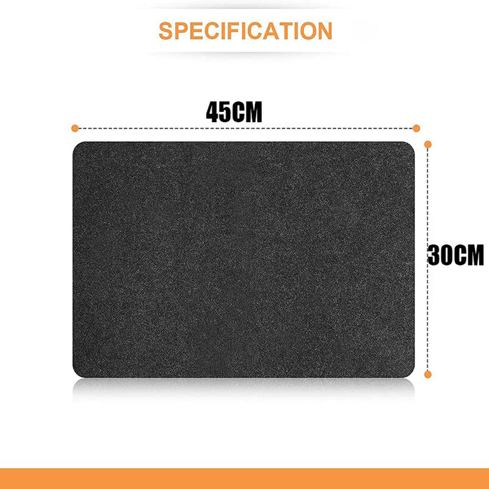 Heat Resistant Kitchen Appliance Mat Felt Silicone Slider