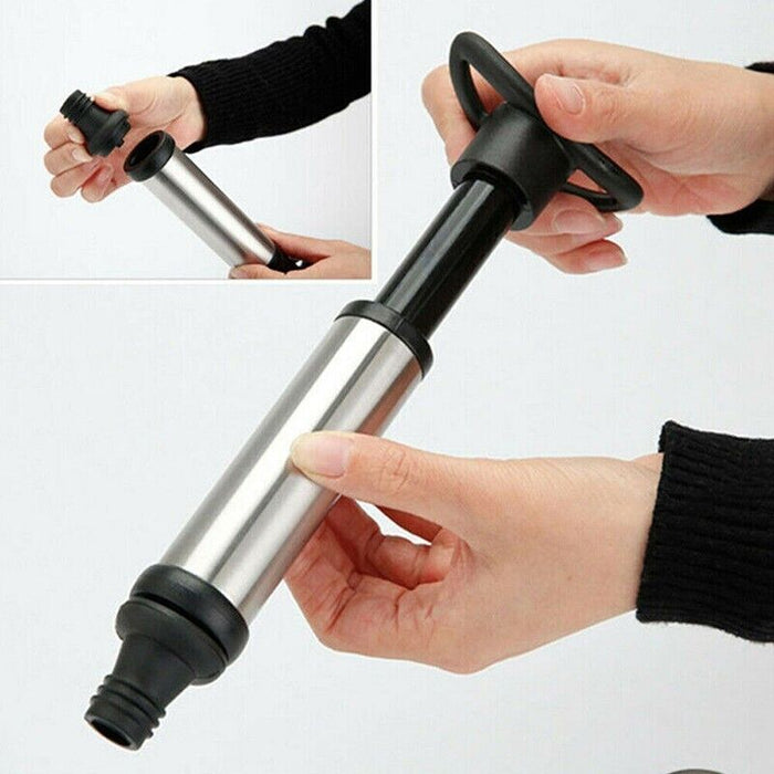 5Pcs Wine Vacuum Stopper Set with Pump ABS Silicone Zinc Alloy