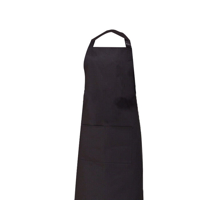 Black Apron with Pocket, 2pcs