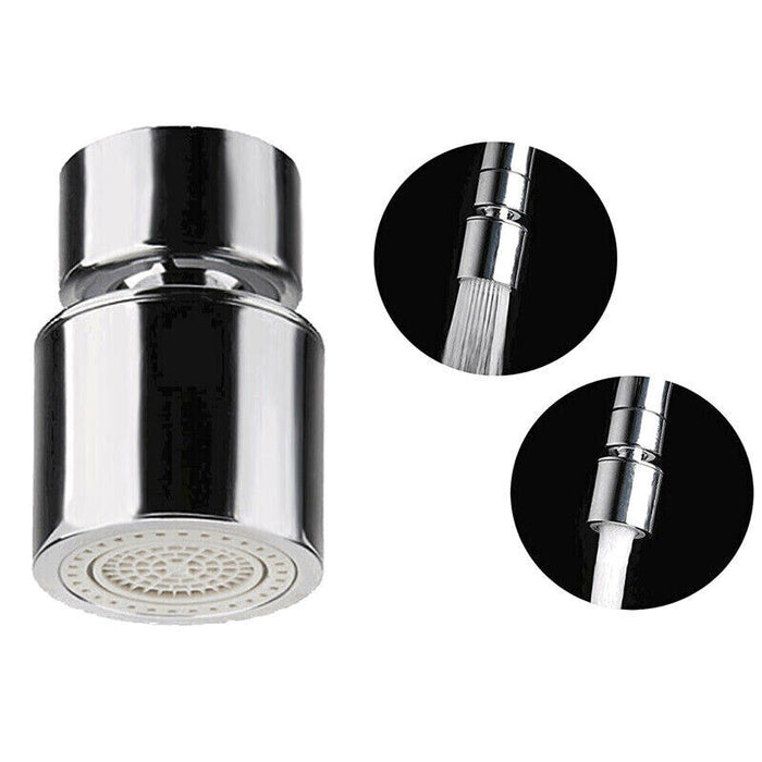 360° Rotating Copper Faucet Filter, Dual Water Flow Modes, Tool-Free Installation