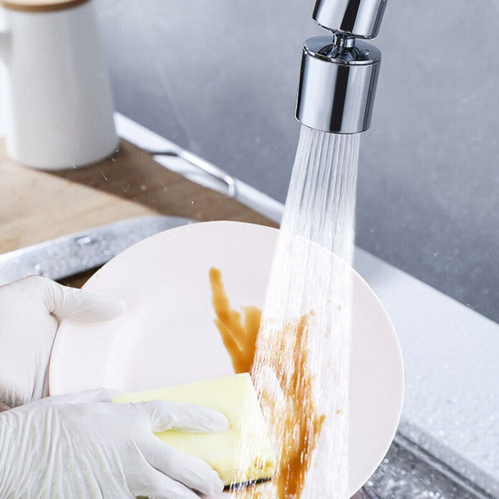 360° Rotating Copper Faucet Filter, Dual Water Flow Modes, Tool-Free Installation