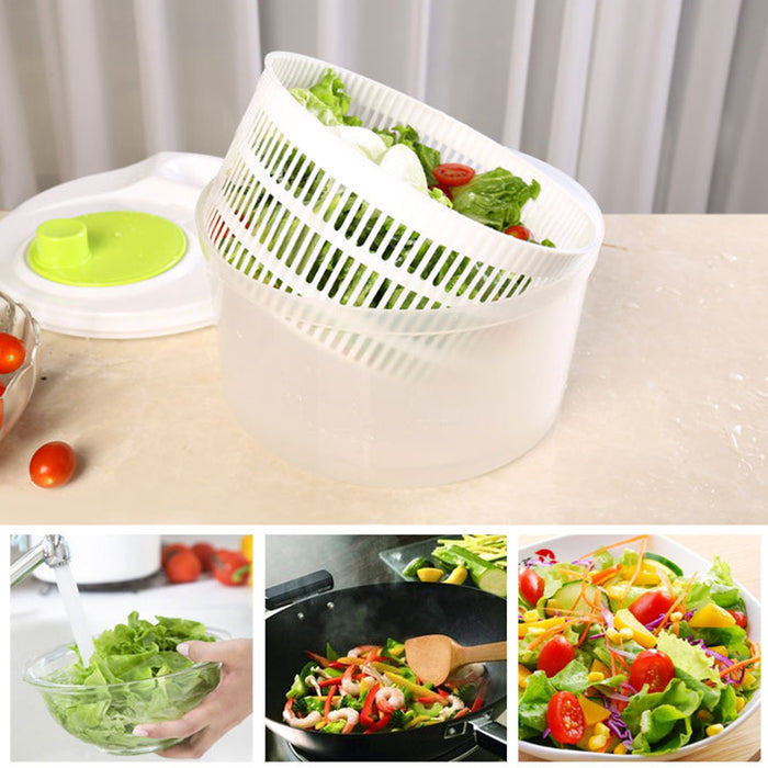 3L Salad Spinner with Rotary Handle