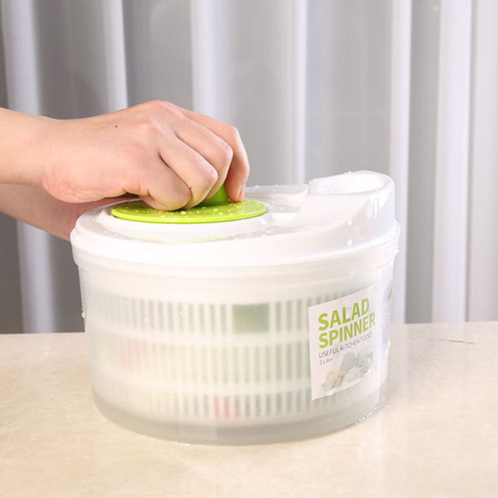 3L Salad Spinner with Rotary Handle