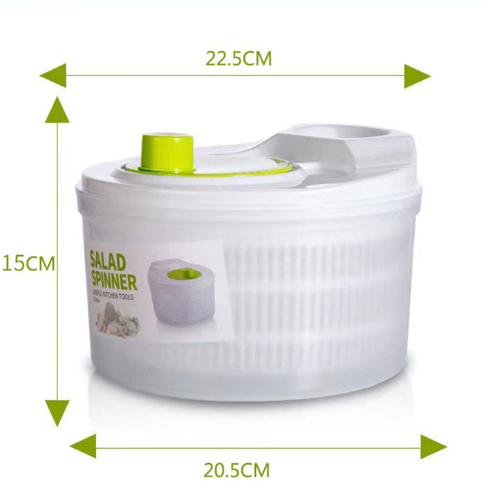 3L Salad Spinner with Rotary Handle
