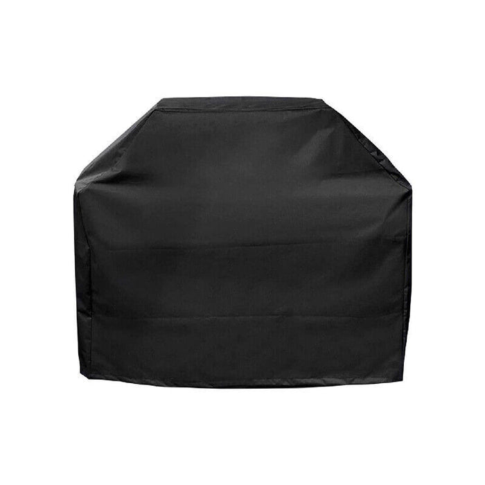 BBQ Grill Cover All-Weather Oxford Cloth Black with Locking Rope