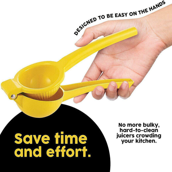 Handheld Metal Citrus Juicer, Ergonomic Design