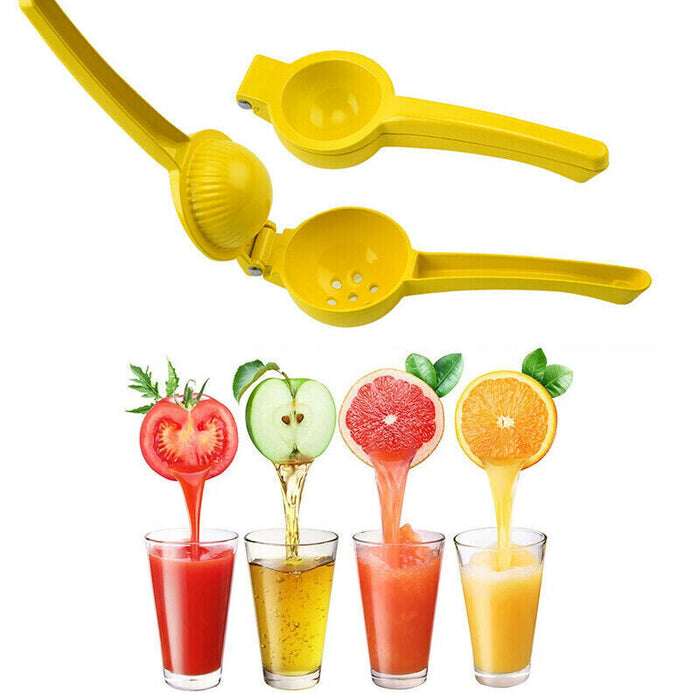 Handheld Metal Citrus Juicer, Ergonomic Design
