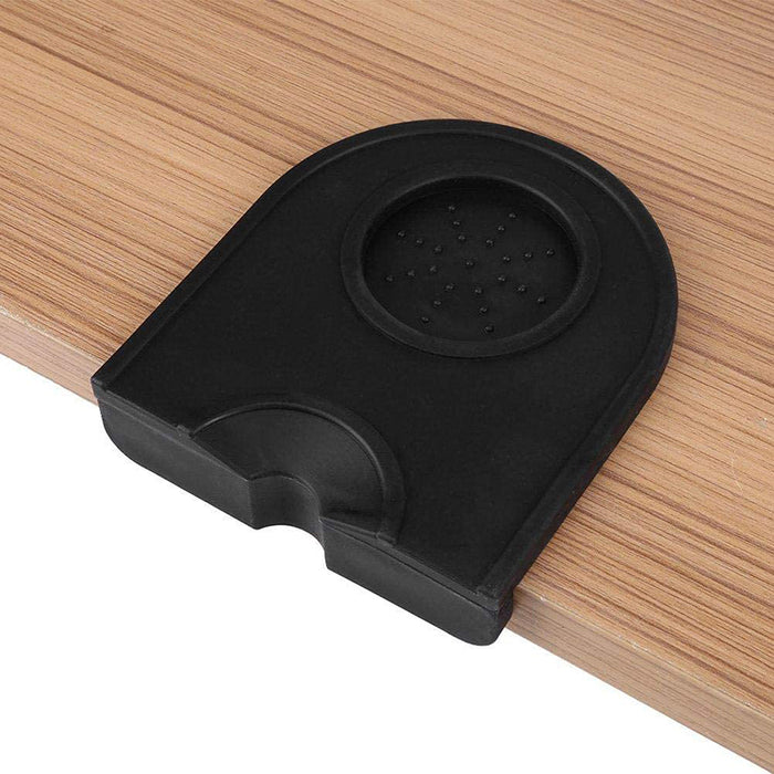Coffee Tamper Silicone Corner Mat Food-Grade BPA Free 14 x 12.5 cm