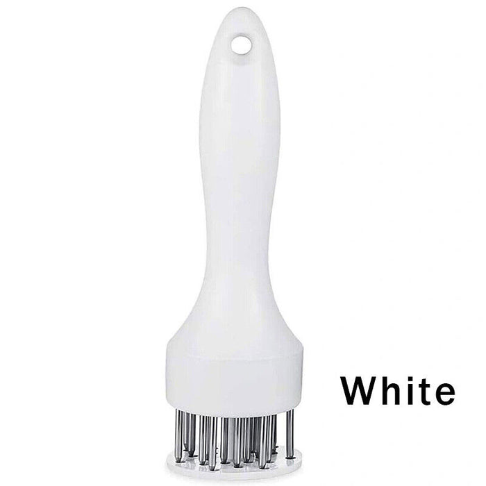 Stainless Steel Meat Tenderizer Needle Tool with Safety Lock