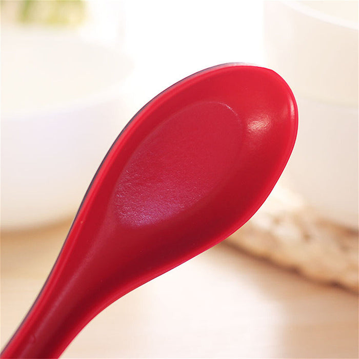 10pcs Soup Ramen Spoons, Asian Utensils