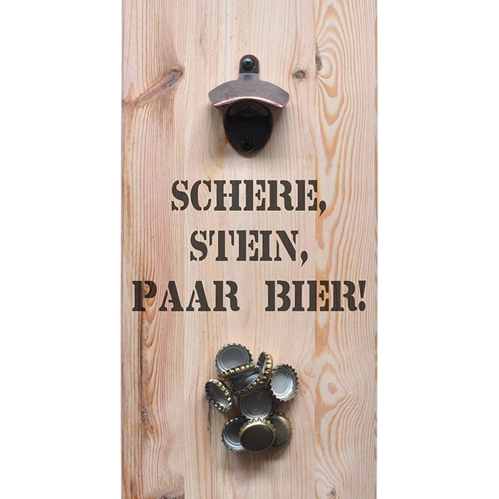 10 Pcs Wall-Mounted Beer Bottle Openers Zinc Alloy Retro