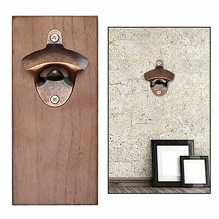 10 Pcs Wall-Mounted Beer Bottle Openers Zinc Alloy Retro