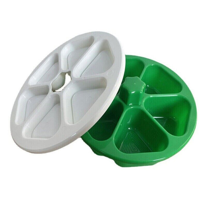 6-Hole Triangular Sushi Rice Ball Mould Food-Grade PP
