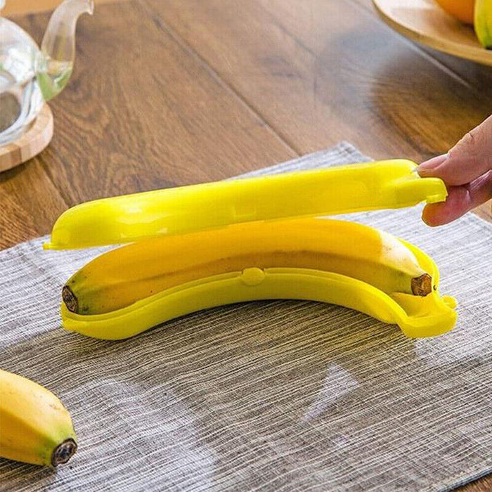 Travel Banana Case Protective Fruit Storage Container