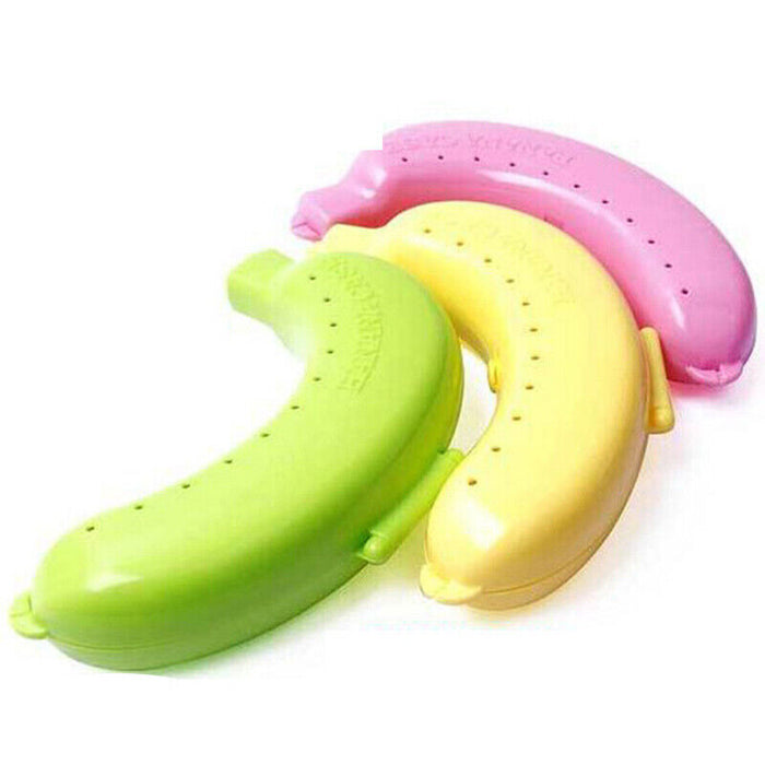 Travel Banana Case Protective Fruit Storage Container