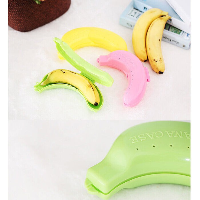 Travel Banana Case Protective Fruit Storage Container
