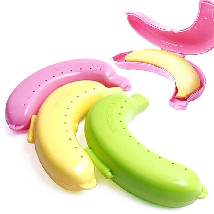 Travel Banana Case Protective Fruit Storage Container