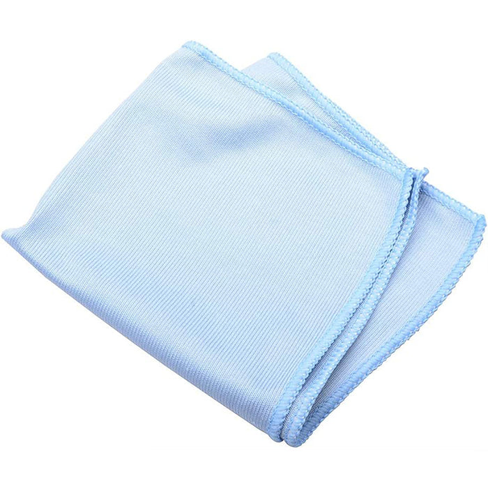 Microfiber Glass Cleaning Towels, Streak-Free for Windows, Screens, Lenses, 40x40cm
