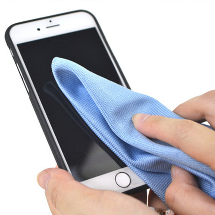 Microfiber Glass Cleaning Towels, Streak-Free for Windows, Screens, Lenses, 40x40cm