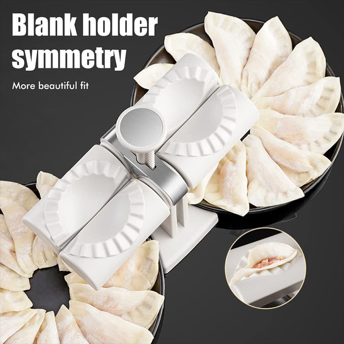 Double Head Automatic Dumpling Maker Mould Stainless Steel Press Tool