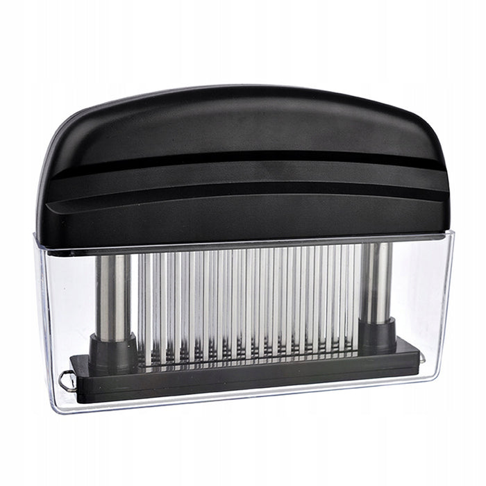 48 Blade Meat Tenderizer Tool with Safety Cover Black