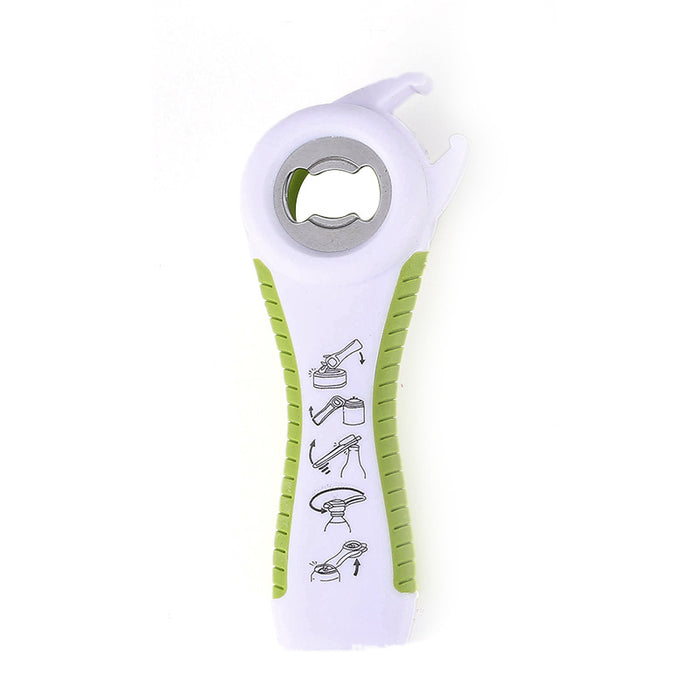 5-in-1 Manual Jar And Bottle Opener with Non-Slip Handle