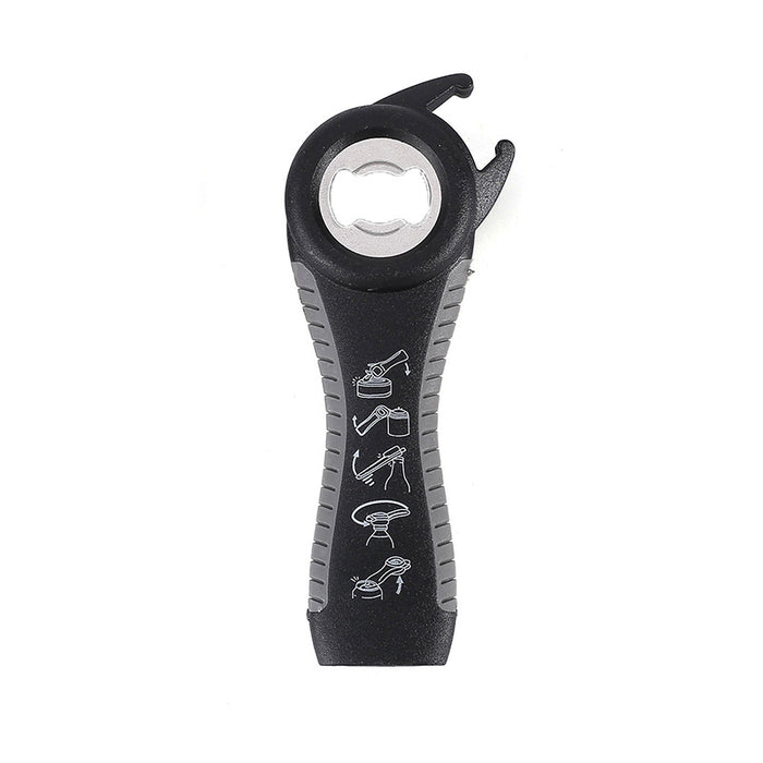5-in-1 Manual Jar And Bottle Opener with Non-Slip Handle