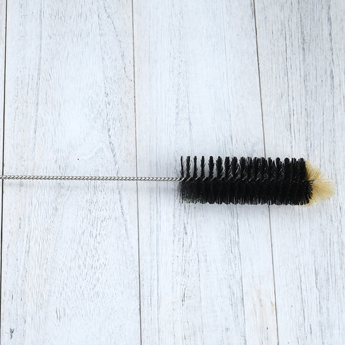 Long Handle Bottle Brush 304 Stainless Steel Nylon Bristles 40 cm