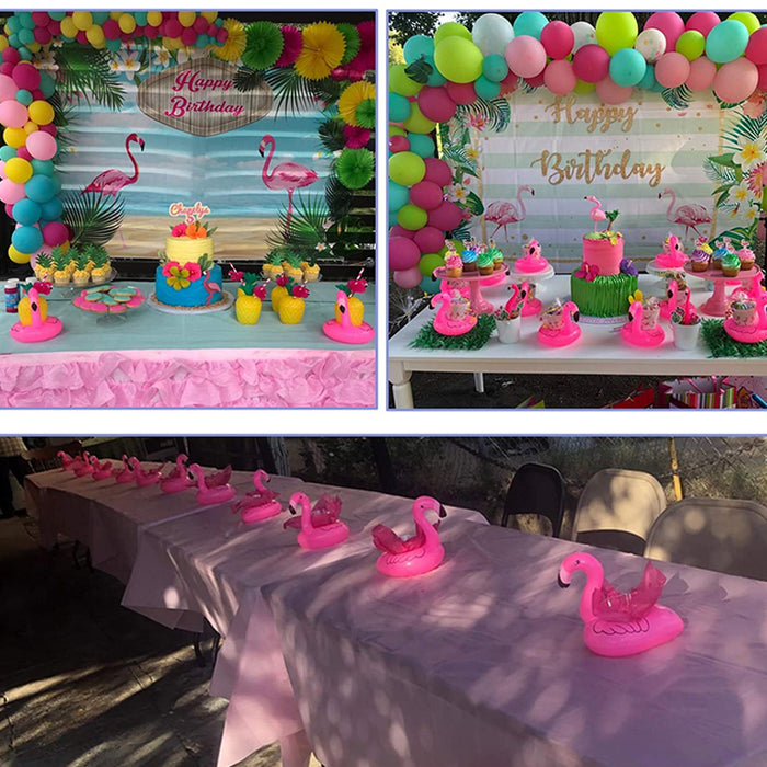 Inflatable Floating Drink Cup Holder PVC for Pool Bath Beach