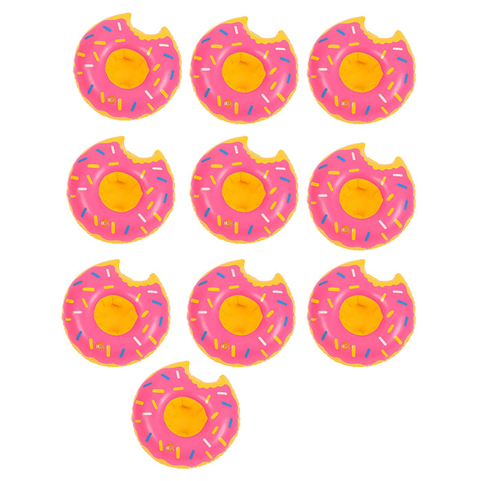 Inflatable Floating Drink Cup Holder PVC for Pool Bath Beach