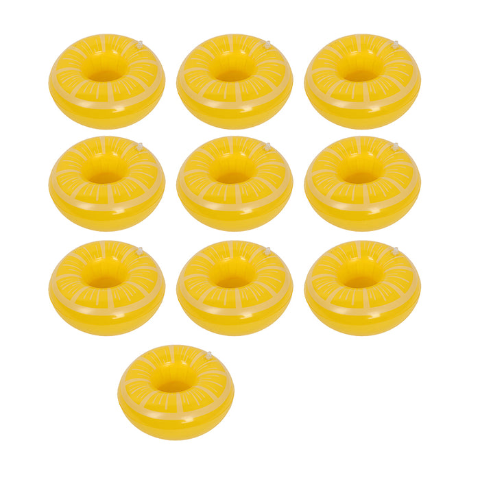 Inflatable Floating Drink Cup Holder PVC for Pool Bath Beach